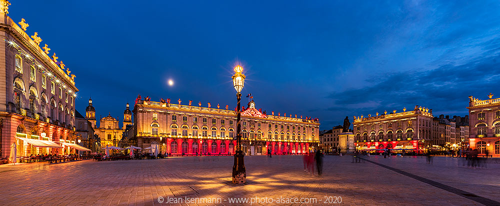 Place Stanislas la nuit